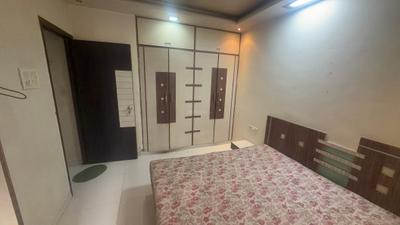 Bedroom Image of 800 Sq.ft 1 BHK Apartment / Flat for rent in Nyati Shubharambh Complex, Thane West Thane for Rs. 30000