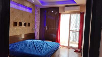 Bedroom One Image of 1150 Sq.ft 2 BHK Apartment / Flat for rent in Sikka Karnam Greens, Sector 143B Noida for Rs. 31000