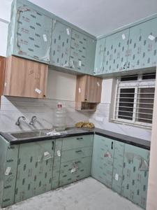Kitchen Image of 1368 Sq.ft 3 BHK Apartment / Flat for rent in Gahan Orchid, Kompally Hyderabad for Rs. 28000