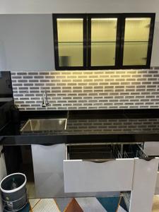 Kitchen Image of 1450 Sq.ft 3 BHK Apartment / Flat for rent in Marvel Ideal Spacio Phase 1, Pisoli Pune for Rs. 45000