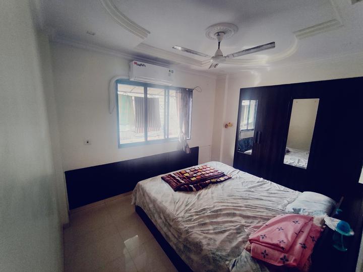 Bedroom Image of 650 Sq.ft 1 BHK Apartment / Flat for rent in Thane West Thane for Rs. 24000