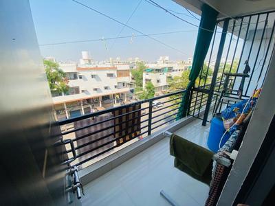 Balcony Image of 1100 Sq.ft 2 BHK Apartment / Flat for rent in Ghatlodiya Ahmedabad for Rs. 16000