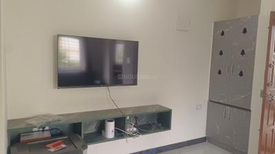Living Room Image of 750 Sq.ft 1 BHK Apartment / Flat for rent in Dasarahalli Bengaluru for Rs. 28000