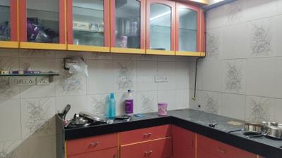 Kitchen Image of 750 Sq.ft 1 BHK Apartment / Flat for sale in Suyash Tower, Kopar Khairane Navi Mumbai for Rs. 10500000