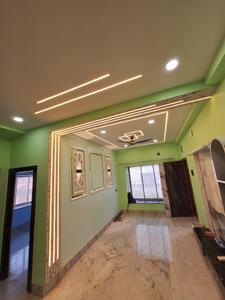 Hall Image of 1200 Sq.ft 3 BHK Apartment / Flat for rent in Naktala Kolkata for Rs. 23000