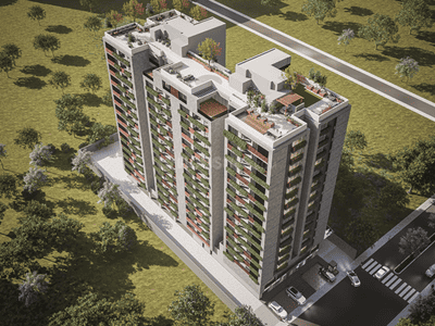 Image of 2580 Sq.ft 3 BHK Apartment / Flat for sale in TRA Aalay, Shela, Ahmedabad for Rs. 14000000