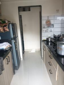Kitchen Image of 636 Sq.ft 1 BHK Apartment / Flat for sale in Sukur Sapphire Phase I, Kasarvadavali Thane for Rs. 6199999