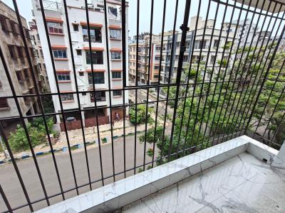 Balcony Image of 1500 Sq.ft 3 BHK Apartment / Flat for sale in New Town Kolkata for Rs. 10000000