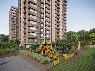 Image of 2335 Sq.ft 3 BHK Apartment / Flat for rent in Shivalik Green View, Shantigram, Ahmedabad for Rs. 48000