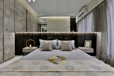 Bedroom Image of 615 Sq.ft 1 BHK Builder Floor for sale in Shree Adinath Symphony, Boisar Mumbai for Rs. 3200000