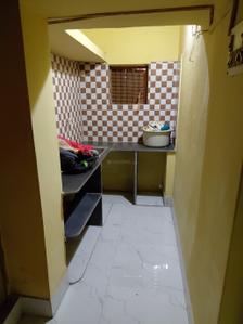 Kitchen Image of 500 Sq.ft 1 RK Independent House for rent in South Dum Dum Kolkata for Rs. 8000