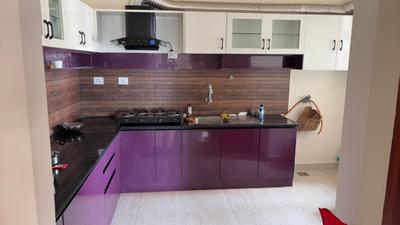 Kitchen Image of 1225 Sq.ft 2 BHK Apartment / Flat for rent in Zuari Garden City Kaveri Apartments, Hulikere Mysore for Rs. 28500