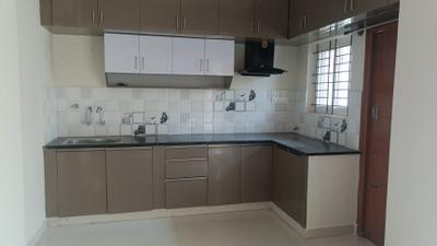 Kitchen Image of 1100 Sq.ft 3 BHK Apartment / Flat for rent in Mahadevapura Bengaluru for Rs. 60000