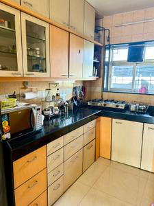 Kitchen Image of 1300 Sq.ft 3 BHK Apartment / Flat for sale in Atlanta Tower, Mulund East Mumbai for Rs. 31000000