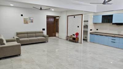 Living Room Image of 3600 Sq.ft 3.5 BHK Apartment / Flat for rent in Shlokam Sharnam, Sargasan Gandhinagar for Rs. 45000
