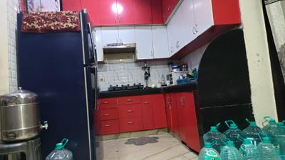 Kitchen Image of 900 Sq.ft 2 BHK Independent House for sale in Jawahar Colony Faridabad for Rs. 7500000
