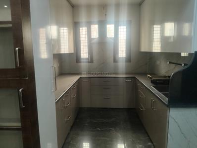 Kitchen Image of 1202 Sq.ft 3 BHK Builder Floor for rent in Preet Vihar New Delhi for Rs. 38000