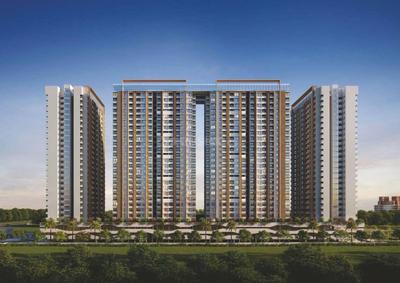 Image of 958 Sq.ft 2 BHK Apartment / Flat for sale in Sentosa Harico Divaam Tower 2, Kiwale, Pune for Rs. 5600000