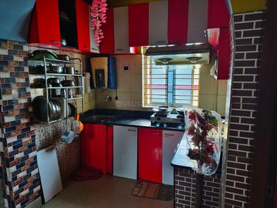 Kitchen Image of 650 Sq.ft 2 BHK Apartment / Flat for sale in Baghajatin Kolkata for Rs. 2500000