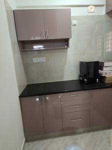 Kitchen Image of 699 Sq.ft 1 BHK Builder Floor for rent in Mahadevapura Bengaluru for Rs. 32000