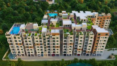 Image of 1028 Sq.ft 2 BHK Apartment / Flat for sale in Sapnil Residency , Baranagar, Kolkata for Rs. 4600000
