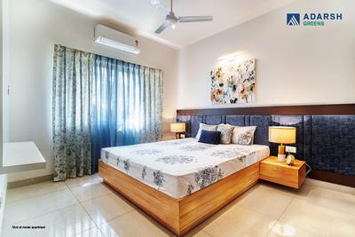 Bedroom Image of 995 Sq.ft 2 BHK Apartment / Flat for sale in Adarsh Greens, Kogilu Bengaluru for Rs. 9900000