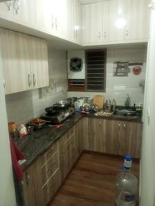 Kitchen Image of 600 Sq.ft 1 BHK Builder Floor for rent in Koramangala Bengaluru for Rs. 26000
