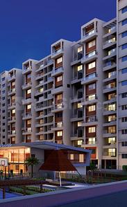 Image of 1050 Sq.ft 2 BHK Apartment / Flat for sale in Sukhwani Skylines, Wakad, Pune for Rs. 8800000