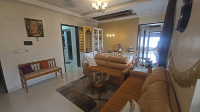 Living Room Image of 1733 Sq.ft 3 BHK Apartment / Flat for sale in Goel Ganga Legend A3 And B3, Bavdhan Pune for Rs. 18500000