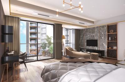 Bedroom Image of 3710 Sq.ft 4 BHK Apartment / Flat for sale in Adani Ambrosia, Shantigram Ahmedabad for Rs. 31500000
