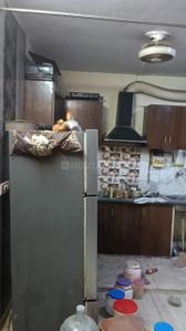 Kitchen Image of 1200 Sq.ft 2 BHK Builder Floor for rent in Burari Dreams Homes, Burari New Delhi for Rs. 20000
