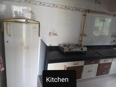 Kitchen Image of 1000 Sq.ft 2 BHK Apartment / Flat for rent in Naranpura Ahmedabad for Rs. 22000