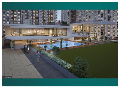 Image of 340 Sq.ft 1 BHK Apartment / Flat for sale in Dosti West County, Thane West, Thane for Rs. 5300000