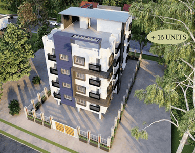 Image of 1165 Sq.ft 3 BHK Apartment / Flat for sale in Kahilipara, Guwahati for Rs. 4893000