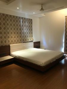 Bedroom Image of 4336 Sq.ft 4 BHK Apartment / Flat for rent in Prahlad Nagar Ahmedabad for Rs. 70000