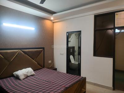 Bedroom Image of 550 Sq.ft 1 BHK Builder Floor for rent in Sector 15 Gurgaon for Rs. 32000