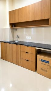 Kitchen Image of 350 Sq.ft 1 BHK Apartment / Flat for rent in Vijay Nagar Indore for Rs. 14500