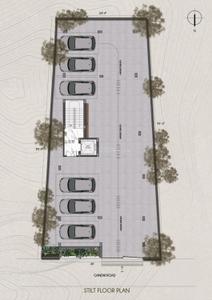 Floor Plan Image of 1456 Sq.ft 2.5 BHK Apartment / Flat for sale in Arumbakkam Chennai for Rs. 18900000