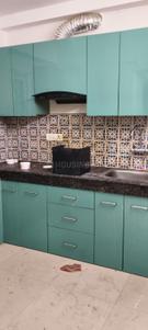 Kitchen Image of 1050 Sq.ft 2 BHK Apartment / Flat for rent in Vinayakkripa Central Park, Dhoomanganj Allahabad for Rs. 20000
