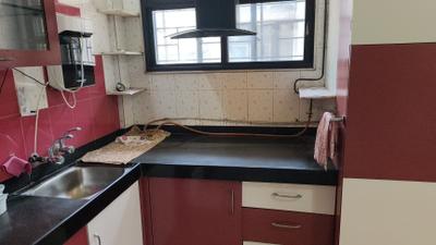Kitchen Image of 545 Sq.ft 1 BHK Independent House for rent in Bandal Complex, Kothrud Pune for Rs. 24000