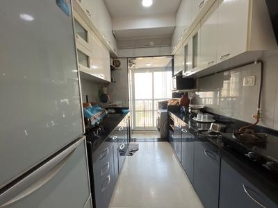 Kitchen Image of 850 Sq.ft 2 BHK Apartment / Flat for sale in Paradigm Ananda Residency, Borivali West Mumbai for Rs. 23000000