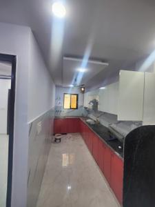 Kitchen Image of 800 Sq.ft 3 BHK Builder Floor for rent in Sector 24 Rohini New Delhi for Rs. 18000