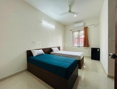 Bedroom Image of Golden 1RK premium PG accommodation in Thanisandra, Bengaluru