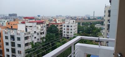 Balcony Image of 1475 Sq.ft 3 BHK Apartment / Flat for sale in New Town Kolkata for Rs. 12500000