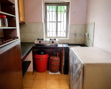 Kitchen Image of 1000 Sq.ft 2 BHK Apartment / Flat for rent in Madgaon Goa for Rs. 22000