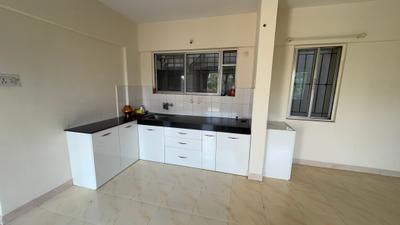 Kitchen Image of 1350 Sq.ft 3 BHK Apartment / Flat for rent in KUL Kubera Sankul, Hadapsar Pune for Rs. 28000