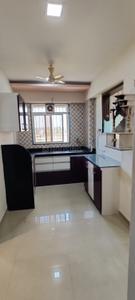 Kitchen Image of 650 Sq.ft 1 BHK Apartment / Flat for sale in Rajhans Kshitij Iris Wing E F G, Vasai West Vasai for Rs. 5300000