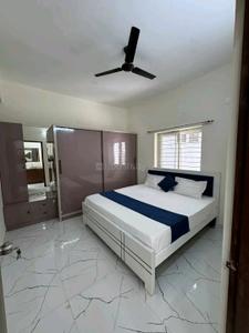 Bedroom Image of 1250 Sq.ft 2 BHK Apartment / Flat for rent in Kukatpally Hyderabad for Rs. 30000
