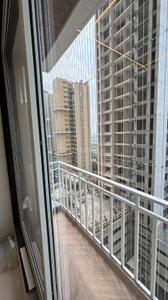 Balcony Image of 900 Sq.ft 2 BHK Apartment / Flat for rent in Malhar 24 East, Sanpada Navi Mumbai for Rs. 65000