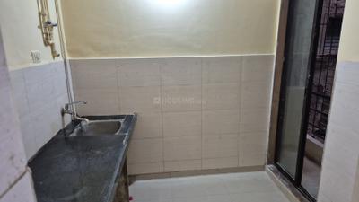 Kitchen Image of 850 Sq.ft 2 BHK Apartment / Flat for sale in Radhey Puspanarayan Complex, Panvel Navi Mumbai for Rs. 4500000